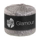 Lana Grossa GLAMOUR | 001-sølvgrå