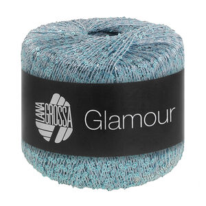 Lana Grossa GLAMOUR | 004-sart blå