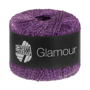 Lana Grossa GLAMOUR | 021-mørk fiolett
