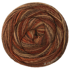 Lana Grossa GOMITOLO DISEGNO | 525-burgunder/beige/rust/taupe/mørk brun/gråbrun/svartbrun