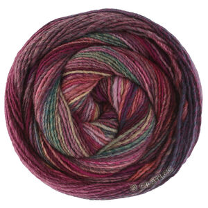 Lana Grossa GOMITOLO INTENSO | 237-sart gul/aprikos/grå/rosa/lilla/lyng/fuksia/aubergine