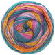Lana Grossa GOMITOLO MOLTO | 602-oransje/lilla/petrol/rosa/gul/pink