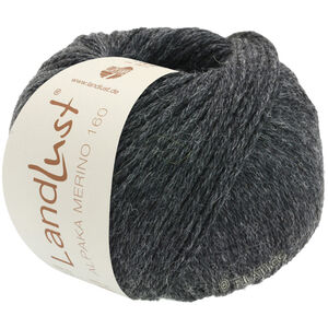 Lana Grossa LANDLUST Alpaka Merino 160 | 409-antrasitt