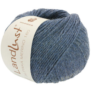 Lana Grossa LANDLUST Alpaka Merino 160 | 411-gråblå