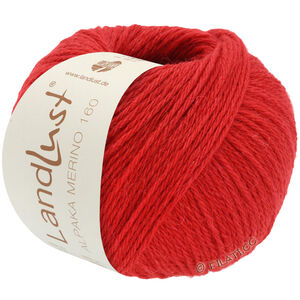 Lana Grossa LANDLUST Alpaka Merino 160 | 419-rød