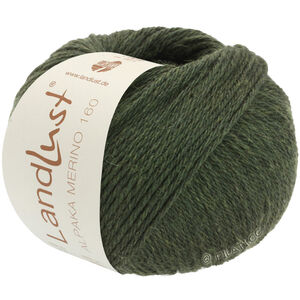 Lana Grossa LANDLUST Alpaka Merino 160 | 423-mosegrønn