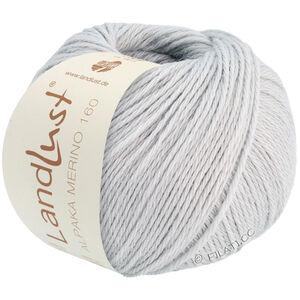 Lana Grossa LANDLUST Alpaka Merino 160 | 439-sølvgrå
