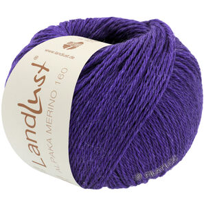 Lana Grossa LANDLUST Alpaka Merino 160 | 449-blålilla