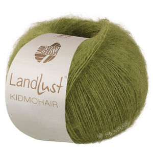 Lana Grossa LANDLUST KIDMOHAIR | 25-skoggrønn