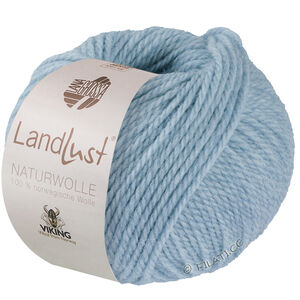 Lana Grossa LANDLUST Naturwolle | 06-lys blå