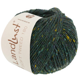 Lana Grossa LANDLUST Soft Tweed 180 | 116-mørk petrol melert
