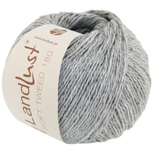 Lana Grossa LANDLUST Soft Tweed 180 | 117-lys grå melert