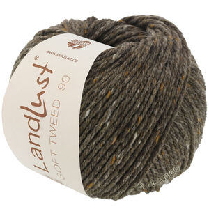 Lana Grossa LANDLUST Soft Tweed 90 | 03-gråbrun melert