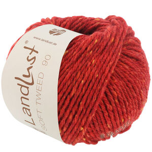 Lana Grossa LANDLUST Soft Tweed 90 | 11-rød melert