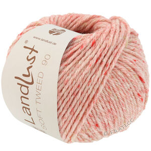 Lana Grossa LANDLUST Soft Tweed 90 | 12-lys rød melert