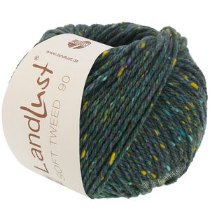 Lana Grossa LANDLUST Soft Tweed 90 | 16-mørk petrol melert
