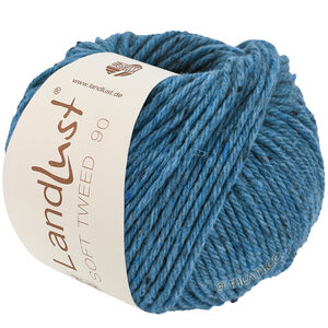 Lana Grossa LANDLUST Soft Tweed 90 | 29-turkisblå melert