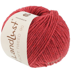 Lana Grossa LANDLUST Soft Tweed 90 | 32-jordbærrød melert
