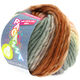 Lana Grossa LEI Mouliné/Color Mix/Spray (Ragazza) | 158-rosa/lys grå/mauve/kamel