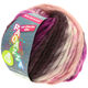 Lana Grossa LEI Mouliné/Color Mix/Spray (Ragazza) | 163-rosa/rødfiolett/bær