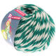 Lana Grossa LEI Mouliné/Color Mix/Spray (Ragazza) | 654-mørk grønn/råhvit