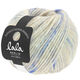 Lana Grossa LOVELY COTTON Inserto (lala BERLIN) | 109-råhvit/dueblå/lys blå
