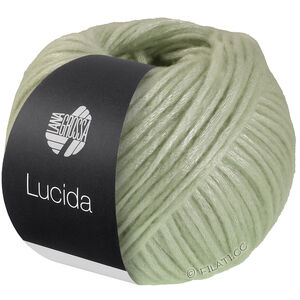 Lana Grossa LUCIDA | 19-hvitgrønn