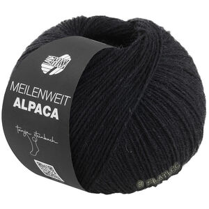 Lana Grossa MEILENWEIT 6-FACH 150g Alpaca | 1014-svart