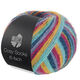Lana Grossa MEILENWEIT 6-FACH 150g Cosy Socks Multi Stripes | 2203-fuksia/gul/turkis/mørk petrol/blåfiolett