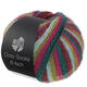 Lana Grossa MEILENWEIT 6-FACH 150g Cosy Socks Multi Stripes | 2206-mørk rød/mynteturkis/olivengrønn/mørk fuksia/opalgrønn