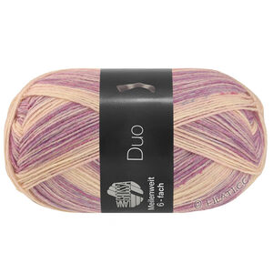 Lana Grossa MEILENWEIT 6-FACH 150g Duo | 9723-syrin/rosé