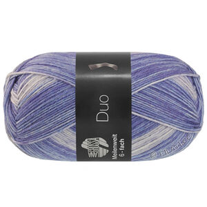 Lana Grossa MEILENWEIT 6-FACH 150g Duo | 9724-blå/lys blå