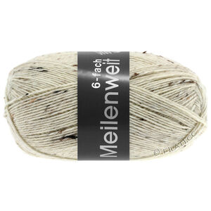 Lana Grossa MEILENWEIT 6-FACH 150g Mouliné/Tweed | 8817-natur melert