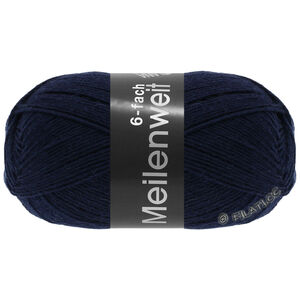 Lana Grossa MEILENWEIT 6-FACH 150g | 8963-nattblå