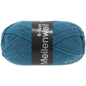 Lana Grossa MEILENWEIT 6-FACH 150g Mouliné/Tweed | 9236-petrol melert