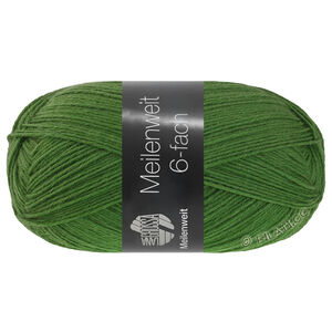 Lana Grossa MEILENWEIT 6-FACH 150g | 9860-bladgrønn