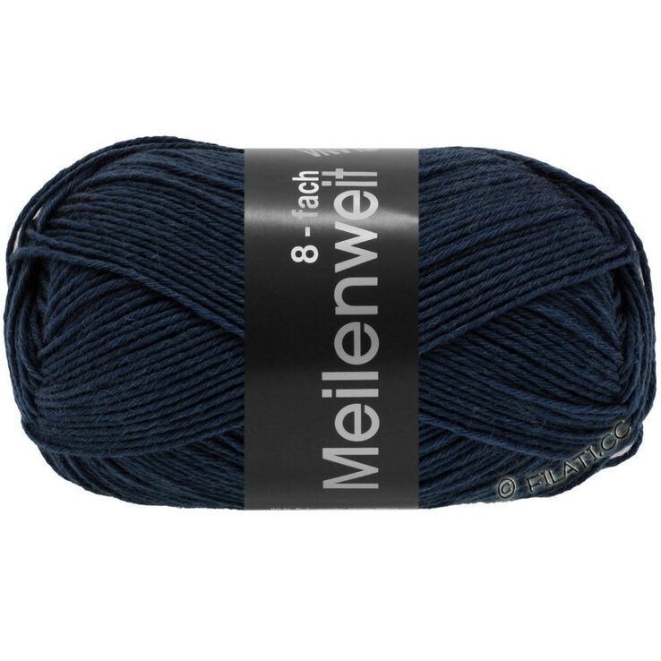 Lana Grossa MEILENWEIT 8-FACH 150g | 9556-nattblå