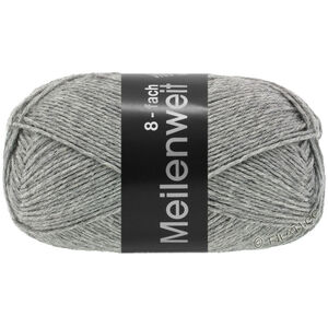 Lana Grossa MEILENWEIT 8-FACH 150g | 9615-grå melert