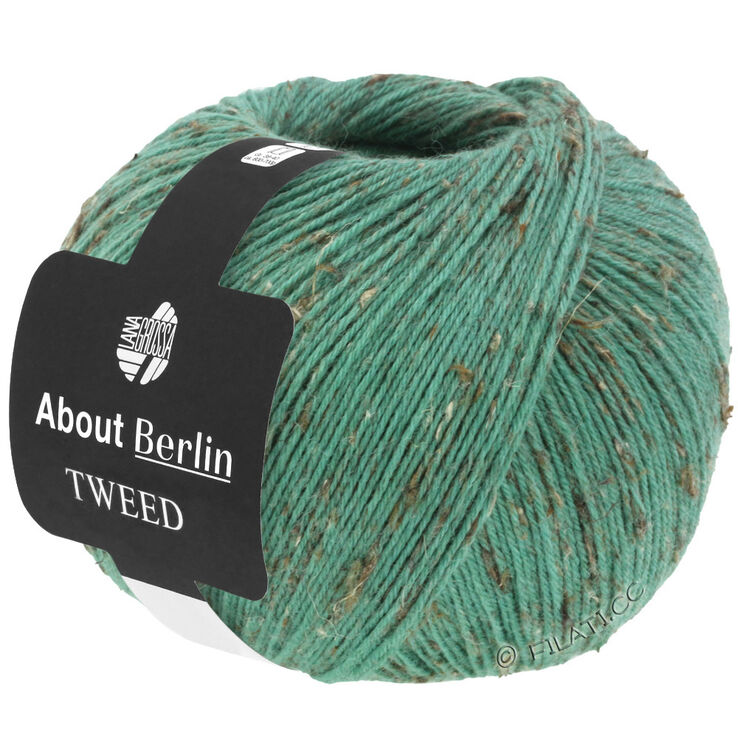 Lana Grossa MEILENWEIT 100g Tweed (ABOUT BERLIN) | 901-grønn melert