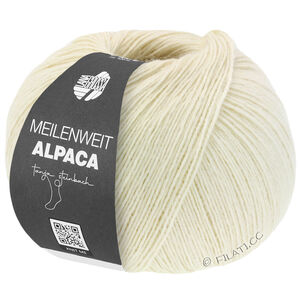 Lana Grossa MEILENWEIT 100g Alpaca | 2008-råhvit