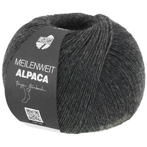 Lana Grossa MEILENWEIT 100g Alpaca | 2015-antrasitt