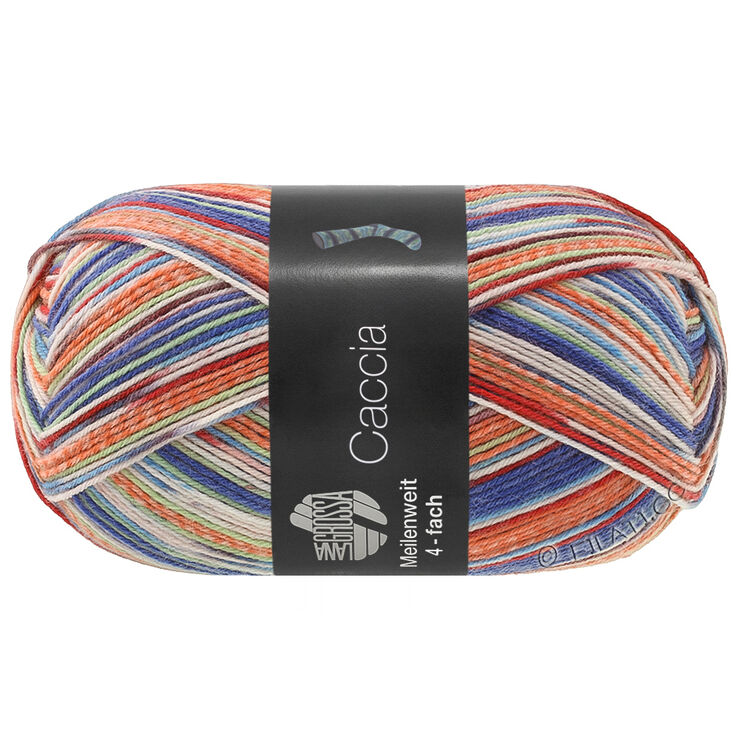 Lana Grossa MEILENWEIT 100g Caccia | 5301-rust/lys grønn/gråbeige/himmelblå/marine/mørk rød/bjørnebær