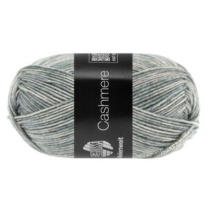 Lana Grossa MEILENWEIT 50g Cashmere | 02-lys grå melert