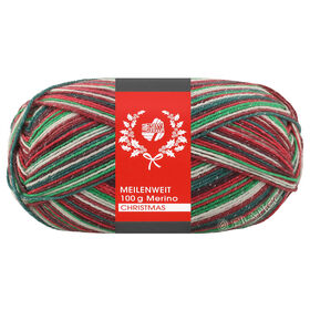 MEILENWEIT 100g Merino Christmas Lurex fra Lana Grossa