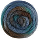 Lana Grossa MEILENWEIT 100g Color Mix Multi | 8017-petrol/søgrønn/mørk brun/mokka/blåpetrol