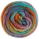 Lana Grossa MEILENWEIT 100g Color Mix Multi | 8020-olivengrønn/petrol/blålilla/rødlila/pistasj/jade/turkis/plomme/teglsteinrød/gul/oransje