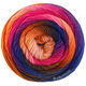 Lana Grossa MEILENWEIT 100g Color Mix Multi | 8022-blekkblå/blåfiolett/fuksia/pink/laks/rust/grågrønn/mørk brun