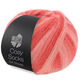 Lana Grossa MEILENWEIT 100g Cosy Socks Soft Stripes | 113-laks/lakserød/korall