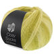 Lana Grossa MEILENWEIT 100g Cosy Socks Soft Stripes | 116-limett/pistasj/lys oliven
