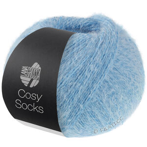Lana Grossa MEILENWEIT 100g Cosy Socks | 04-lys blå
